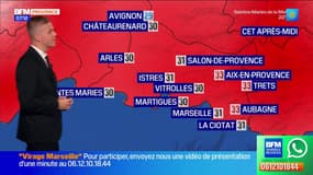 Météo Bouches-du-Rhône: du soleil et des températures élevées, jusqu'à 30°C à Aix-en-Provence