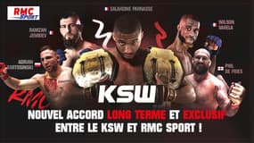 Nouvel accord long terme pour le KSW sur RMC Sport