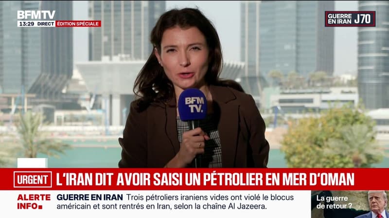 Guerre en Iran et au Moyen-Orient: l'armée iranienne dit avoir saisi un pétrolier en mer d'Oman