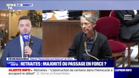 Selon Kévin Mauvieux, député RN, le vote de la réforme des retraites "n'est pas gagné d'avance"