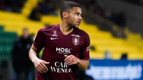 Matthieu Udol avec le FC Metz, le 15 février 2020