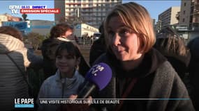 "C'est un jour unique pour la Corse": une foule nombreuse attend le pape dans les rues d'Ajaccio