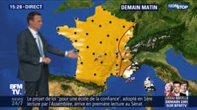 La météo pour ce mercredi 15 mai 2019