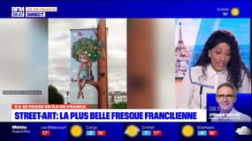 Seine-Saint-Denis: la fresque street-art de Romainville dans les plus belles de France