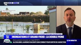Crues dans le Pas-de-Calais: "On a besoin de gérer la crise jusqu'au bout de l'hiver", affirme François Decoster (maire de Saint-Omer)