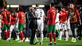 Fernando Santos et Cristiano Ronaldo