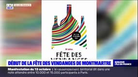 Paris: début de la fête des vendanges de Montmartre