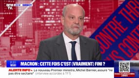 Jean-Michel Blanquer affirme avoir "subi des attaques de [s]on propre camp" lorsqu'il était ministre de l'Éducation nationale