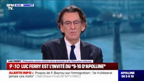 Luc Ferry, ancien ministre: "Je pense qu'on est en déclin et que ce n'est pas près de s'arrêter"