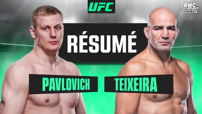 Résumé UFC Macau : ENCORE UN KO MONS-TRU-EUX dans le choc des titans entre Pavlovich et Teixeira