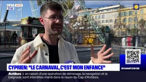 Carnaval de Nice: Cyprien, le youtubeur, évoque un "rêve d'enfant" concernant sa participation