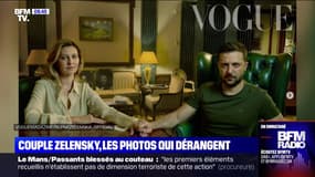 Ukraine: les photos du couple Zelensky dans Vogue