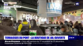 Marseille: la boutique de Jul ouverte
