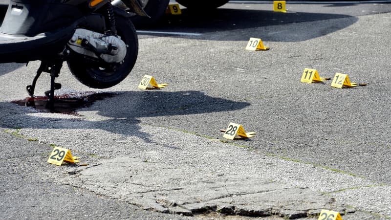 Une scène de crime à Marseille (photo d'illustration).