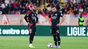 Alexandre Lacazette et Rayan Cherki le +10 mai 2025