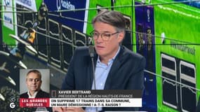 EXCLU GG - "J’en ai marre d’être un punching ball !" : Xavier Bertrand réagit en direct aux accusations de suppression de trains