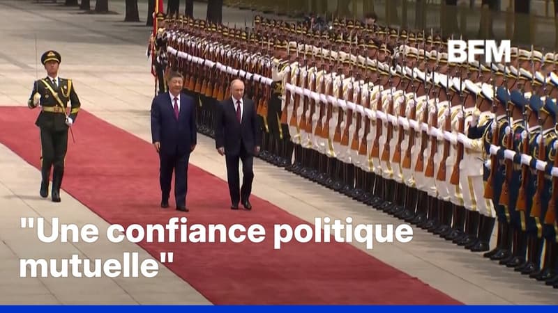 Xi Jinping reçoit Vladimir Poutine à Pékin