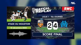 Lorient 2-4 OM:  Marseille enchaîne, le goal replay RMC 