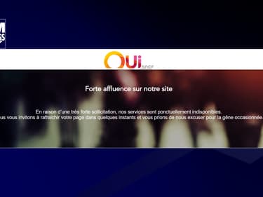 Après l'annonce d'un troisième confinement national, le site de réservations OUI SNCF est inaccessible ce 31 mars