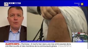 Vaccination contre le Covid-19: le président du conseil département de l'Essonne ne voit pas "le début de cette accélération"