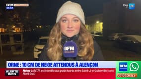 Orne: 10 cm de neige attendus à Alençon