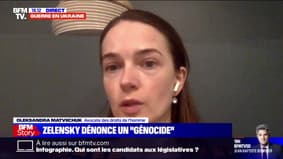 Oleksandra Matviichuk: "Il nous faudrait la mobilisation la plus forte de la CPI pour prouver et dénoncer" un génocide russe en Ukraine