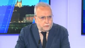 Jean-Yves Sécheresse, ancien adjoint à la sécurité de Lyon, sur le plateau de BFM Lyon le 2 mai 2023