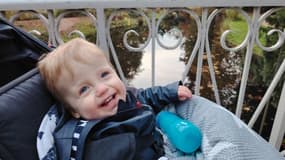 Bryann, jeune garçon de 20 mois mort après s'être étouffé le 21 mars 2025 dans une crèche de région parisienne.