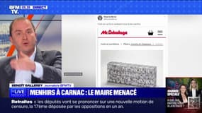 Carnac: le maire menacé depuis la destruction des menhirs