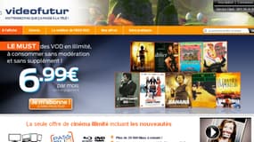 Video Futur a lancé une offre qui combine vidéo-à-la-demande par internet et location de DVD par voie postale