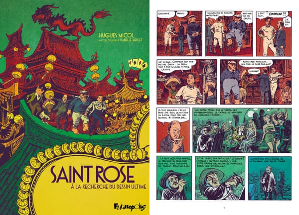 Saint Rose de Hugues Micol. Saint Rose de Hugues Micol.