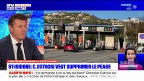 Christian Estrosi attend une réponse du gouvernement concernant le péage de Saint-Isidore