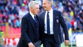 Carlo Ancelotti et Sinisa Mihajlovic