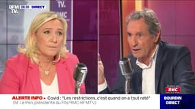 Immigration: "Il n'y a pas de cohérence à lutter contre le fondamentalisme islamique sans lutter contre l'immigration anarchique. Il faut contrôler qui entre sur notre territoire" estime Marine Le Pen