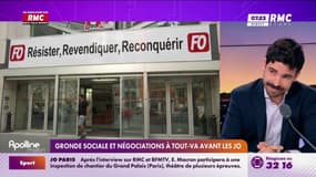 Gronde sociale et négociation en cours avant les JO 2024