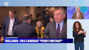 Hollande: pas candidat "pour l'instant" - 24/01