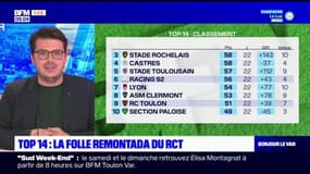 Top 14: la folle remontada du RCT 