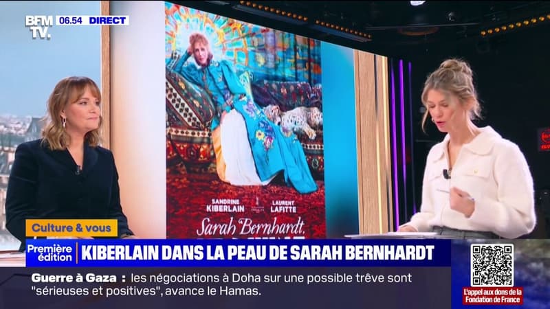 Sandrine Kiberlain dans la peau de Sarah Bernhardt, première star mondiale, au cinéma ce mercredi