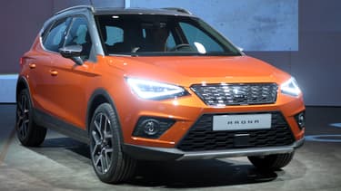 Dernier-né dans la gamme Seat, le SUV citadin Arona est concerné par ce rappel. (image d'illustration)