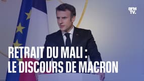 Retrait du Mali: l'intégralité du discours d'Emmanuel Macron