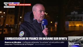 Étienne de Poncins: "L'ambassade de France est toujours restée aux côtés des Ukrainiens dans l'épreuve"