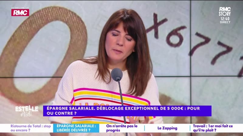 Déblocage exceptionnel de l'épargne salariale : "Des gens qui, là, vont bénéficier de leur argent", salue Estelle Denis