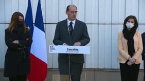 Le Premier ministre Jean Castex le vendredi 7 mai 2021 à Sarcelles