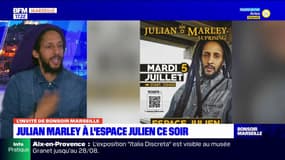 Julian Marley: "J'essaie de ne pas penser au fait que je suis le fils de Bob Marley"