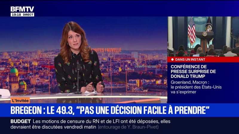 49.3: "Ça n'a pas été une décision facile à prendre", confie Maud Bregeon