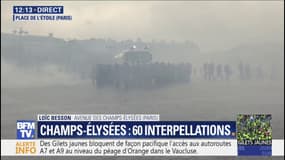 Heurts à Paris: 3000 personnes sont rassemblées place de l'Étoile, selon Laurent Nunez