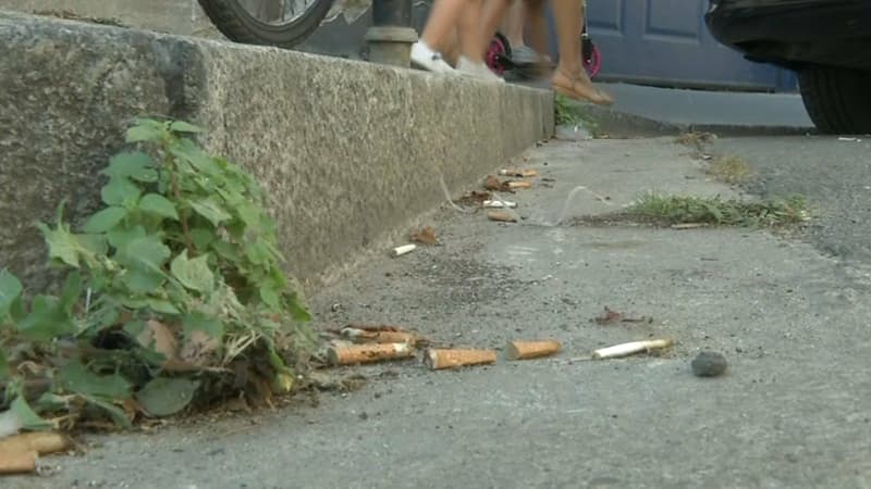 Fumer devant les écoles pose non seulement des questions de santé mais aussi de propreté.
