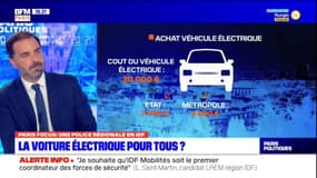 Régionales Ile-de-France: Laurent Saint-Martin, candidat LaREM souhaite aider financièrement les Franciliens à l'achat d'une voiture électrique