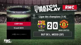 Barça - Man United (3-0) : Le goal replay avec les commentaires de RMC