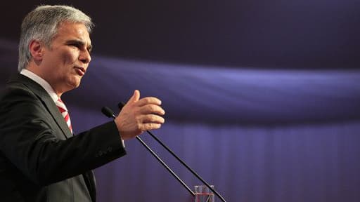 Werner Faymann est le chancelier allemand, et candidat social-démocrate aux élections ce dimanche.